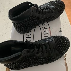 Steve Madden Men Studded High Top